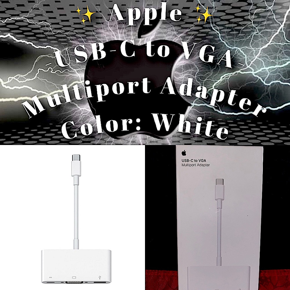 ✨Apple - USB-C to VGA Multiport Adaptor✨ NEW/SEALED
